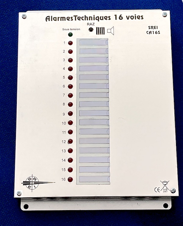 Coffret d'alarme 16 entrée