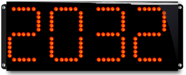 Compteur numérique LED grands chiffres – 10 à 28 cm