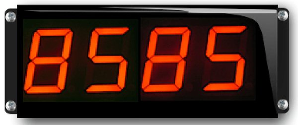 ecran compteur numerique