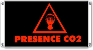 Panneau lumineux Presence CO2