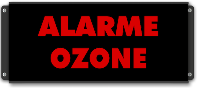 Panneau lumineux ALARME OZONE - signalisation de sécurité industrielle