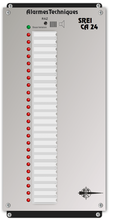Coffret CA24 ultra plat 24 entrées, épaisseur 26 mm