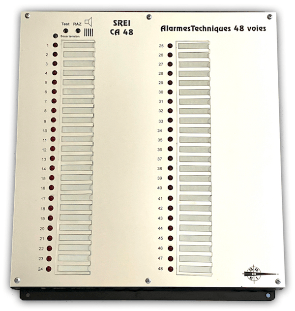 coffret alarme technique 48 voies