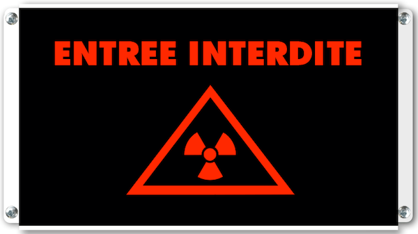 pictogramme entree interdite pictorgramme radiation