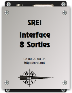 sortie interface ethernet transmission de contacts par TCP/IP