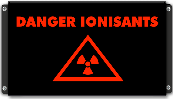 pictogramme lumineux danger ionisants