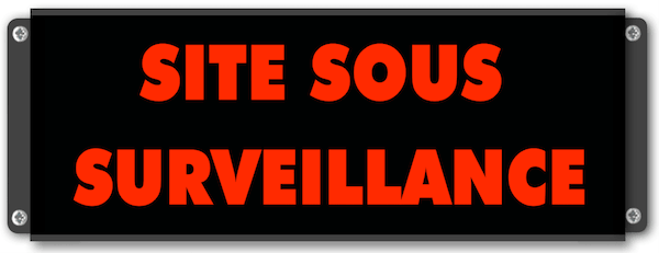 Site sous surveillance lumineux